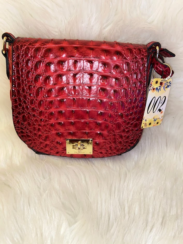 red brahmin crossbody