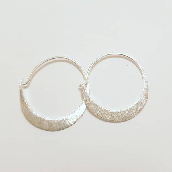 satin silver earrings Summer 2020