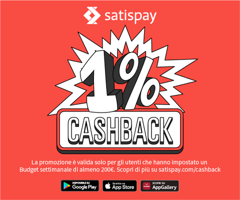 Satispay cashback