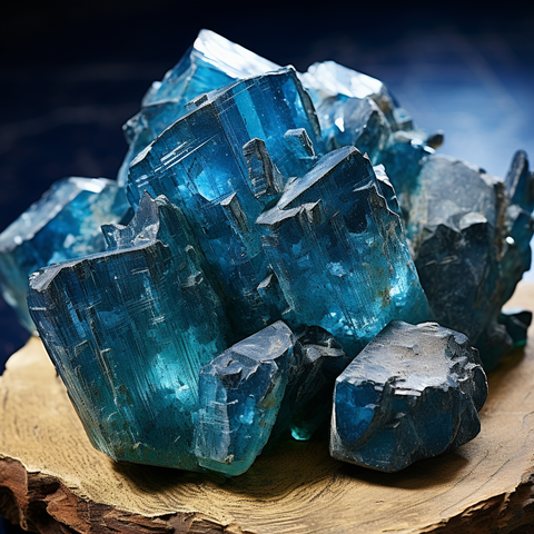 Blue apatite full photo meaning