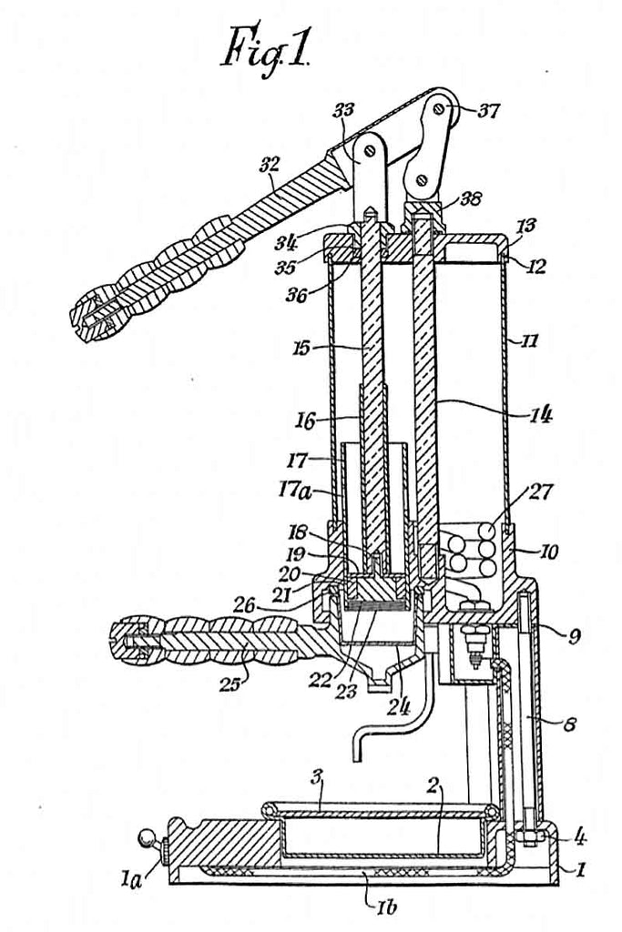 Original Gaggia Gilda patent