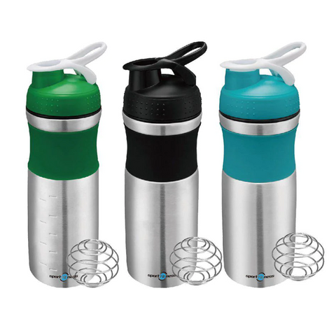500ML Proteína Shaker Botella con Bola Mezcladora, Botella de Agua