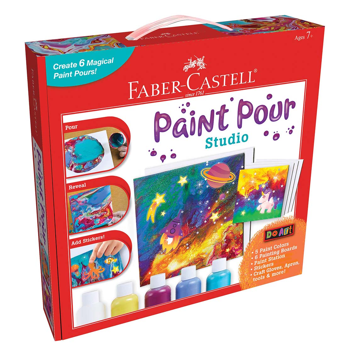 Faber-Castell Museum Series Paint by Numbers - Claude Monet Water Lilies -  Number Painting for Kids and Adult Beginners, 1 Count (Pack of 1)