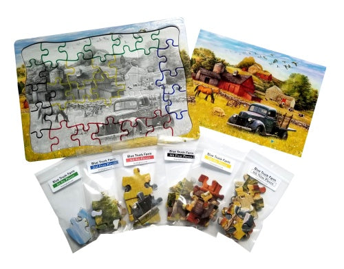 Keeping Busy Adaptive Jigsaw Puzzles