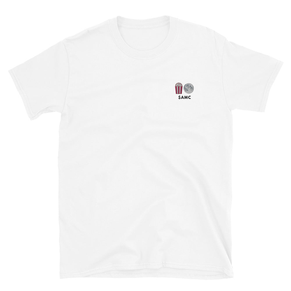 Amc To The Moon T Shirt Wall Street Memes