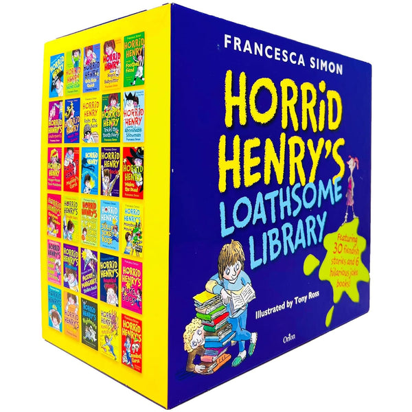 Horrid Henrys francesca simon books Loathsome Library 30 book set