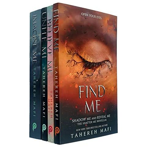 Shatter Me Series Books 1 - 7 Collection Set by Tahereh Mafi (Shatter,  Restore, Ignite, Unravel, Defy Me, Unite Me & Find Me)