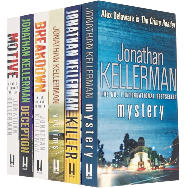 Jonathan Kellerman 6 Books Set (Mystery, Killer, Victims,& more)