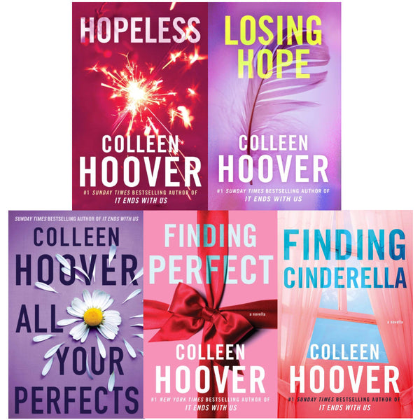 Colleen Hoover Collection 5 Books Set (Verity, November 9, Maybe Someday,  Ugly Love, It Ends with Us)