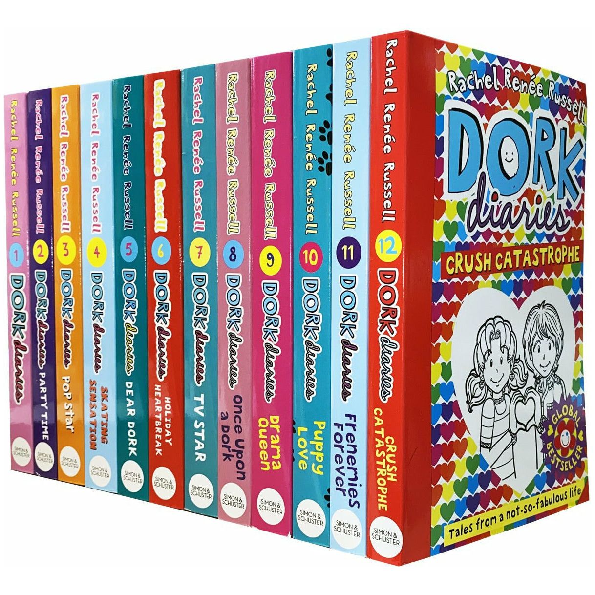 dork-diaries-series-12-books-collection-set-by-rachel-renee-russell-pb