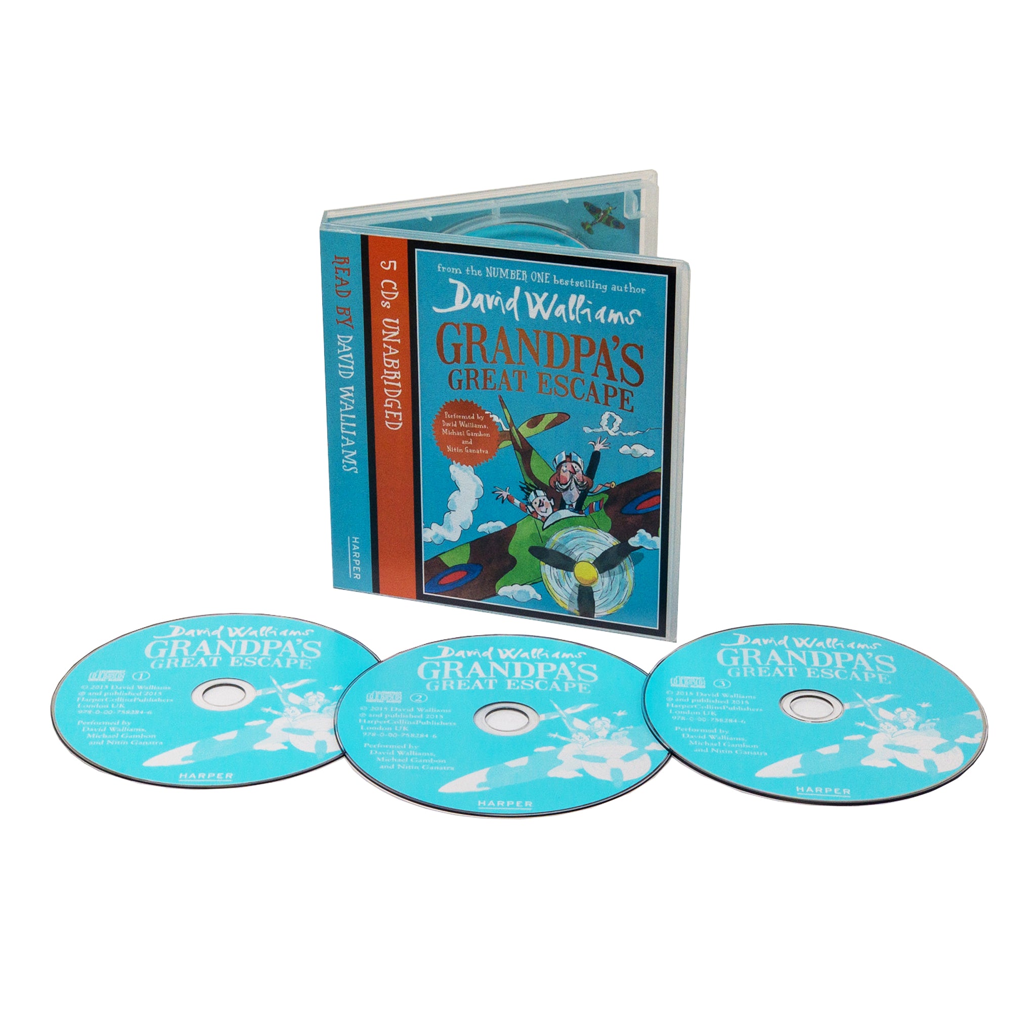 David Walliams Grandpas Great Escape Audio Cd Books4people Reviews