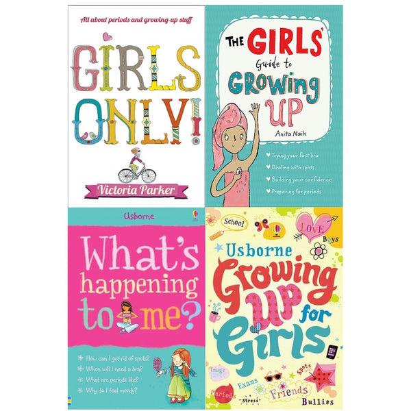 The Girls Guide to Growing Up By Anita Naik & The Boys Guide to Growin