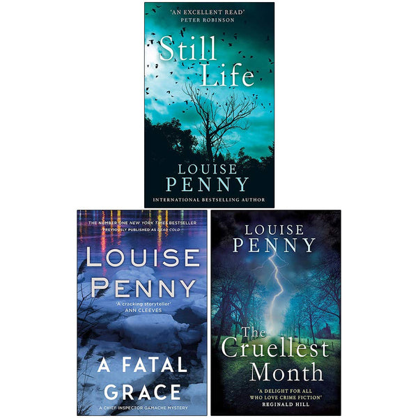 Chief Inspector Gamache Book Series 11-15 Collection 5 Books Set by Penny  Louise (The Nature of the Beast,A Great Reckoning,Glass Houses,Kingdom of