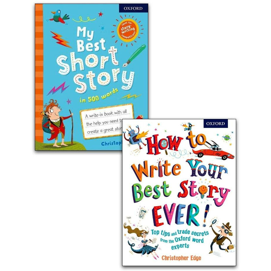 Christopher Edge How to Write Your Best Story Collection 2 Books Set (