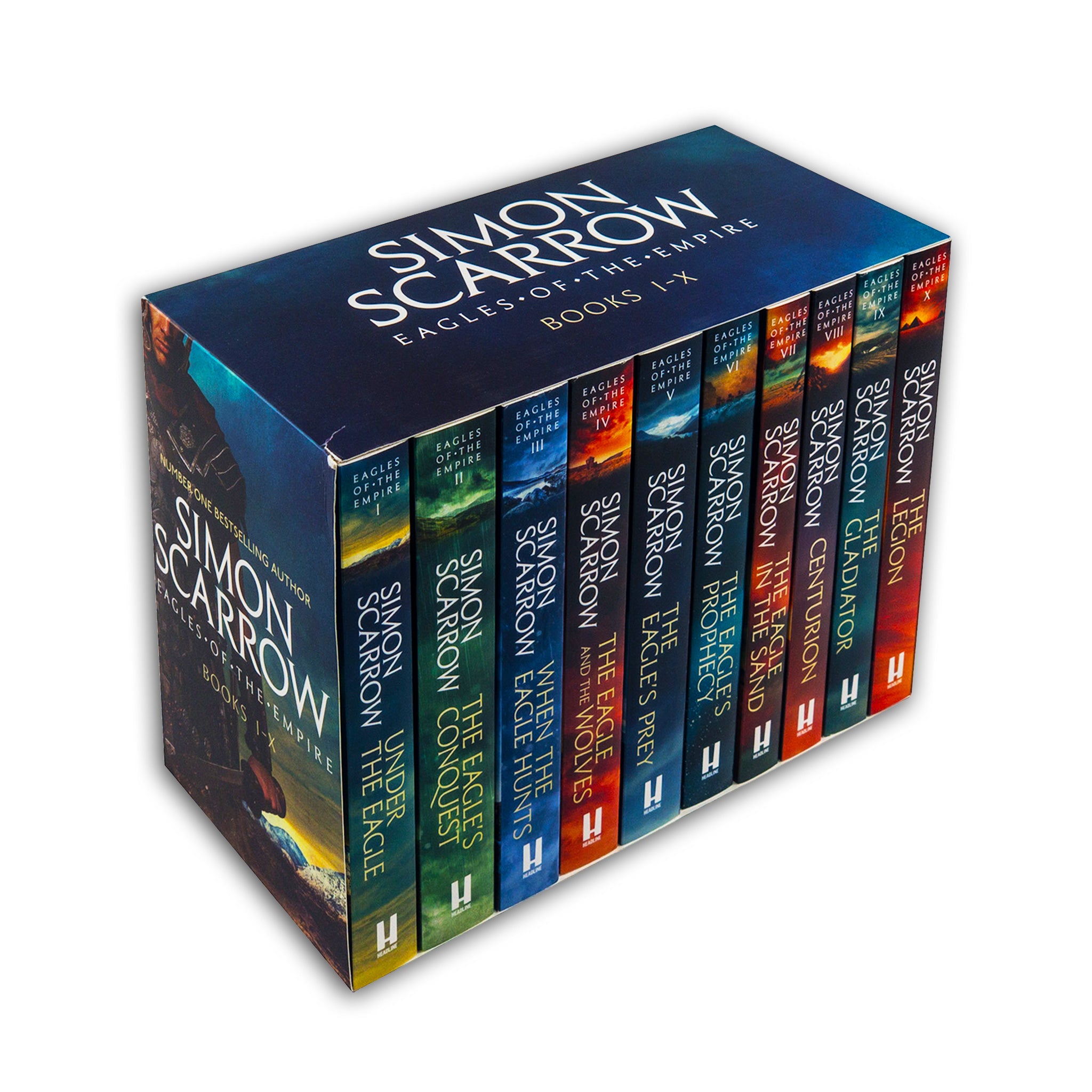 Eagles of the Empire Series Series 10 Books Collection Set by Simon