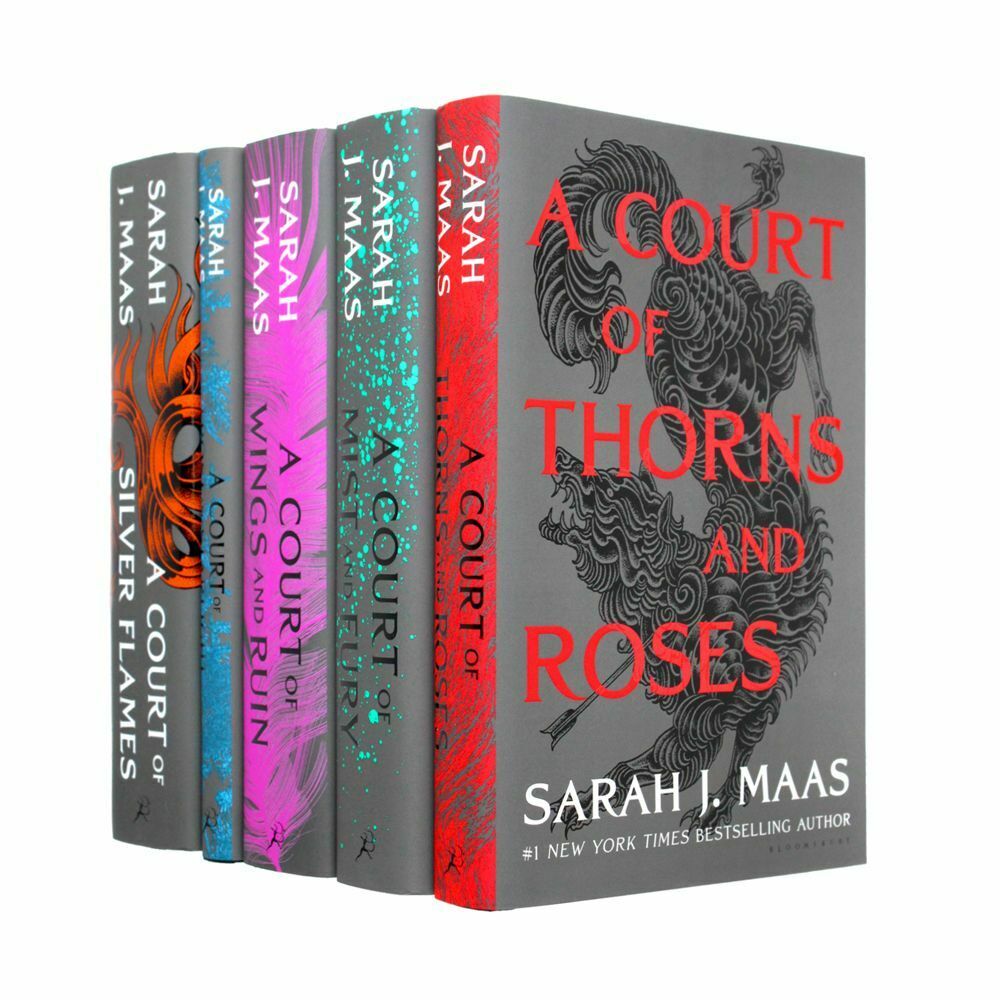 A Court of Thorns and Roses Series Sarah J. Maas 5 Books Collection Set ...