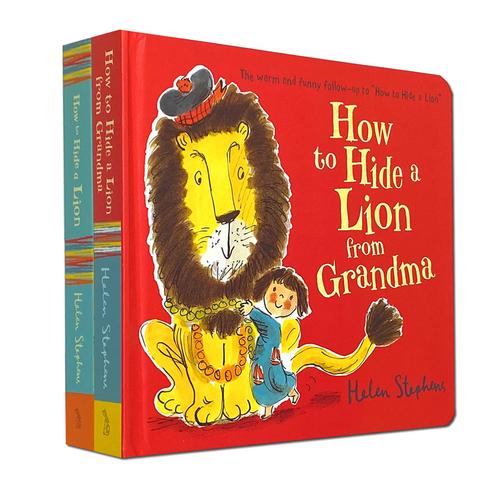 Helen Stephens Collection 2 Books Set How To Hide A Lion How To Hide A Lion From Grandma