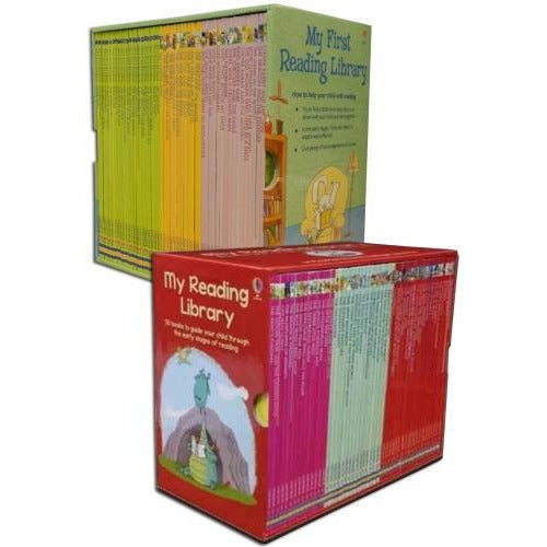 Usborne My Second Reading Library 50 Books Set Pack Early Level 3 & 4