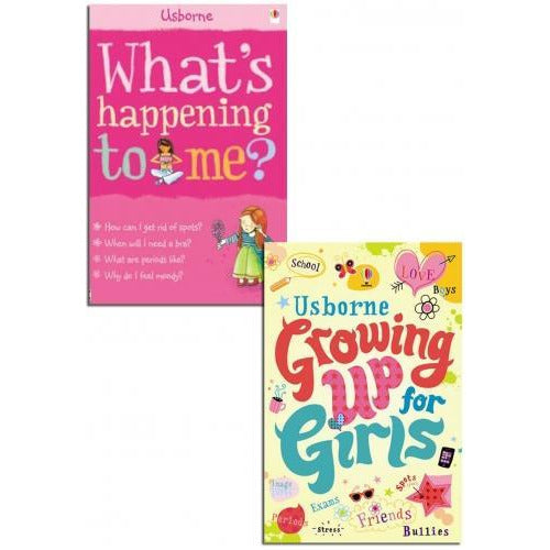 The Girls Guide to Growing Up By Anita Naik & The Boys Guide to Growing Up  By Phil Wilkinson 2 Books Collection Set
