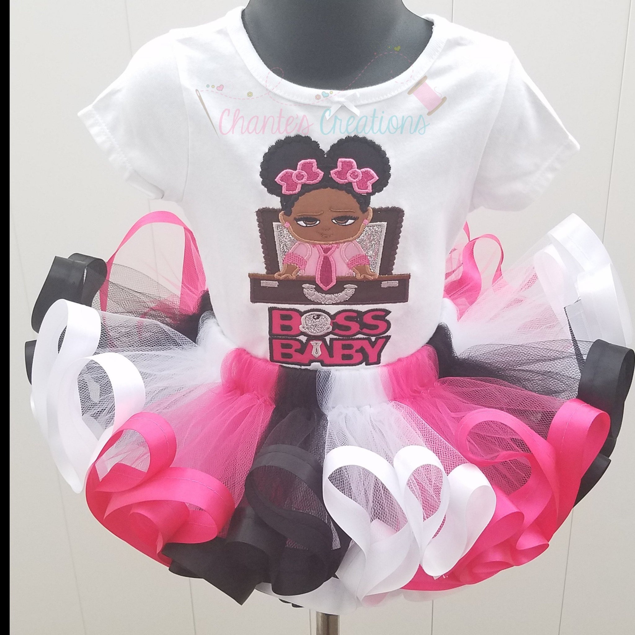 boss baby tutu set