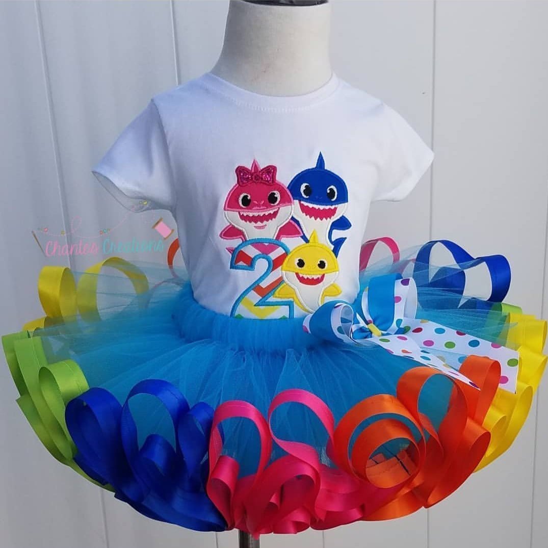 baby shark tutu outfit