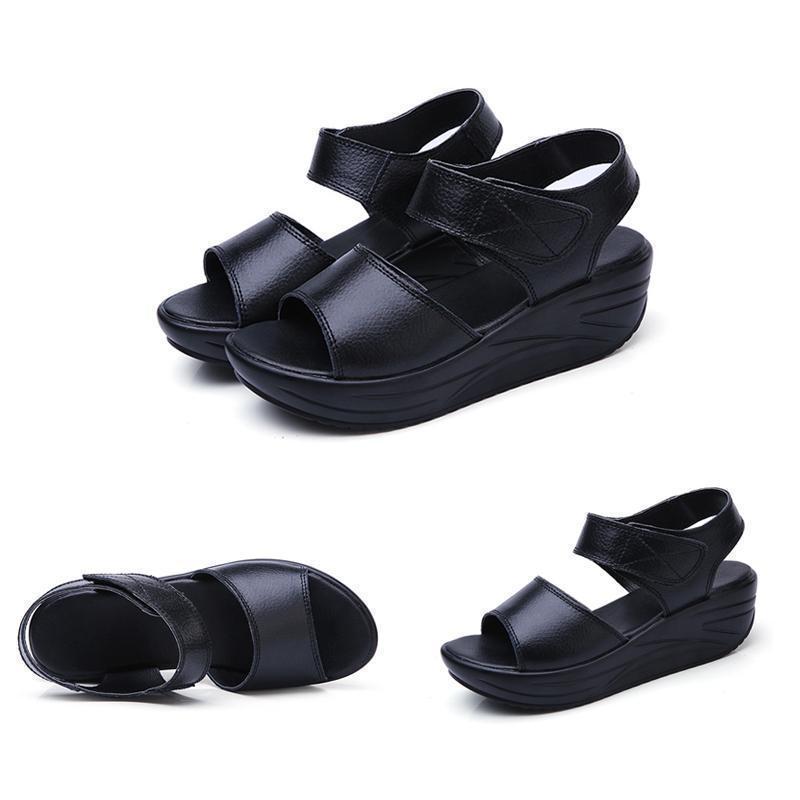 comfortable wedge sandals