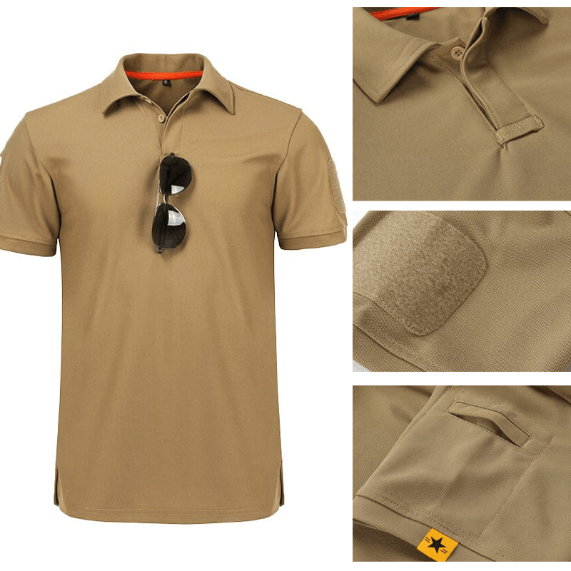Men's Outdoor Quick Dry Polo Shirt – comfybear