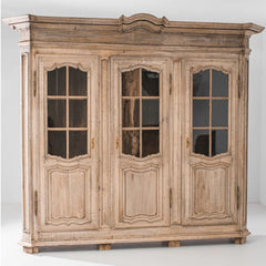 Extra Large Antique Royal Belgian Vitrine