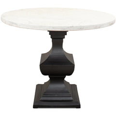 Parisian Round Marble Top Dining Table