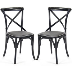 Black Parisian Cafe Chairs