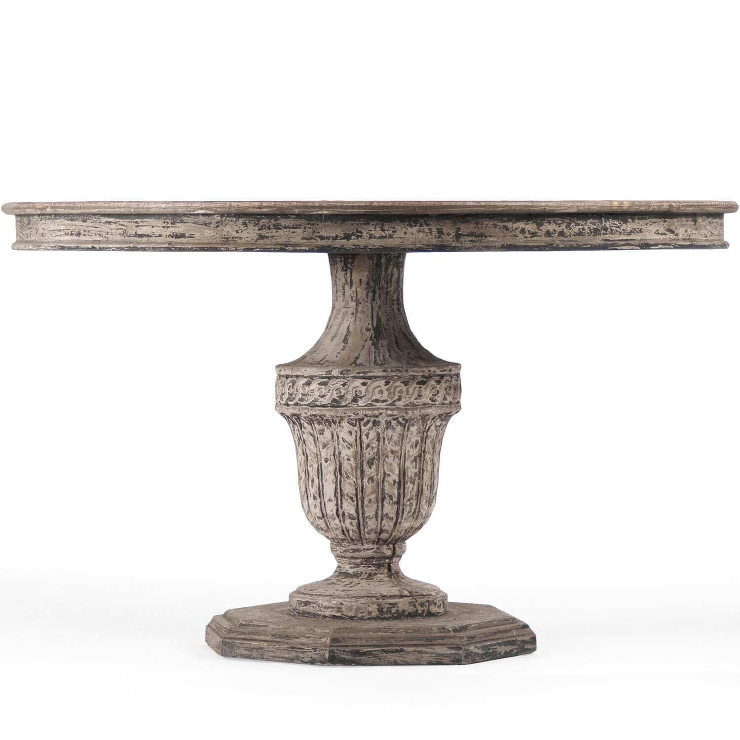 French Urn Pedestal Table | Vintage French – Belle Escape