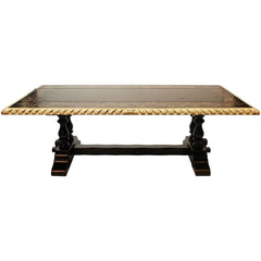 Pamplona Scroll Top Dining Table