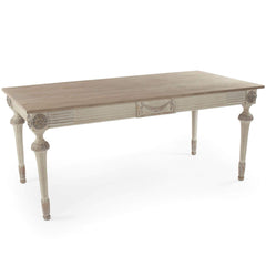 Shabby Chic Wood Top Table