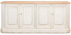 Long Wood Top Sideboard