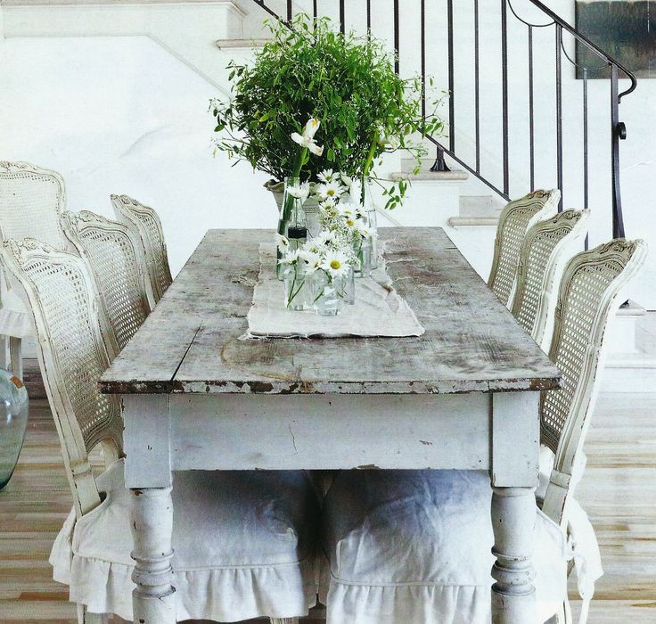 french shabby chic cafe style table