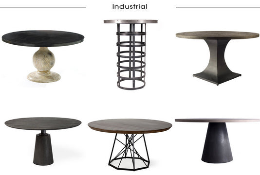Industrial Chic Dining Tables from Belle Escape