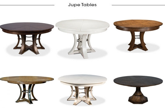 Round Jupe Dining Tables from Belle Escape