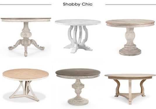 Shabby Chic Dining Tables from Belle Escape