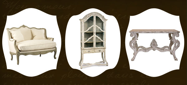 Vintage french style furniture