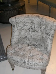 french upholstered chairs
