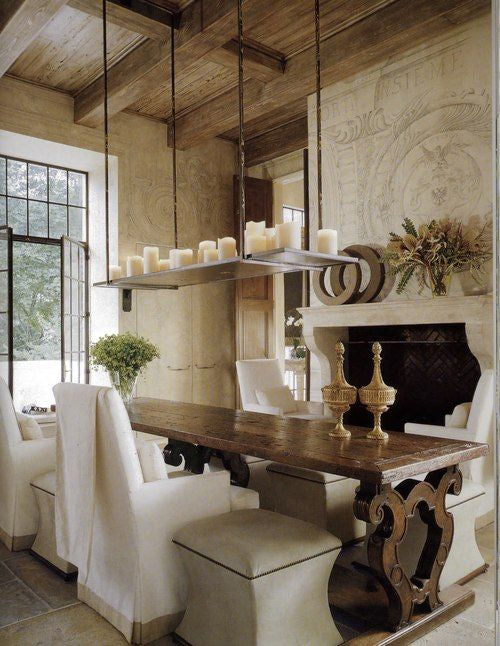 french country dining room