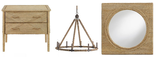 Abaca rope furnishings