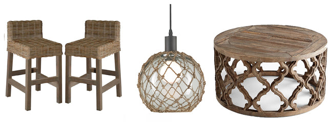 natural coastal furnishings