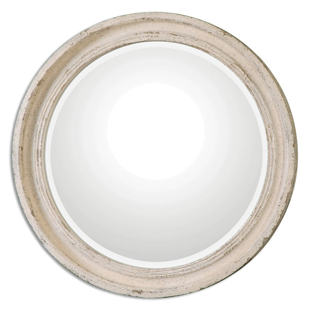 distressed-round-mirror