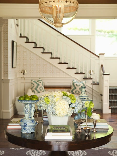 Things We Love: Round Entry Table - Thornton Design