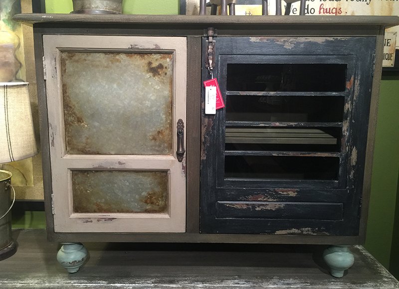 Painted farmhouse buffet