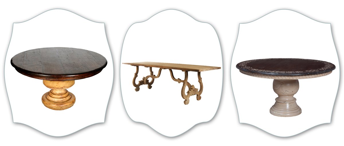 french country dining tables