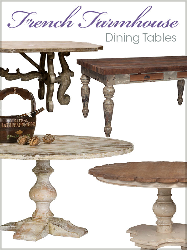 french farmhouse dining table