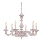 White Shabby Chic Chandelier