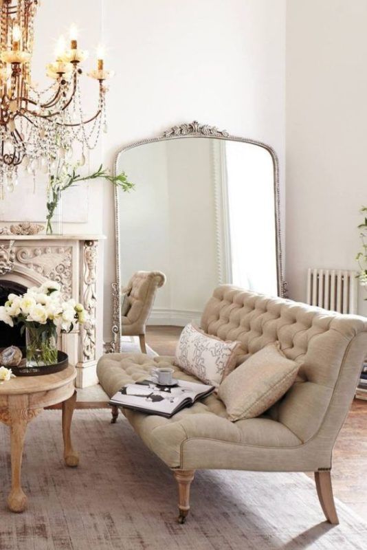 Vintage French living room